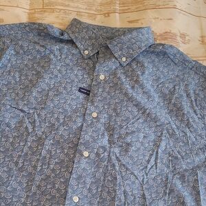 johnnie-o prep-performance .. 3 XLT .. Shell Print ..‎ Short Sleeve .. New  w/o